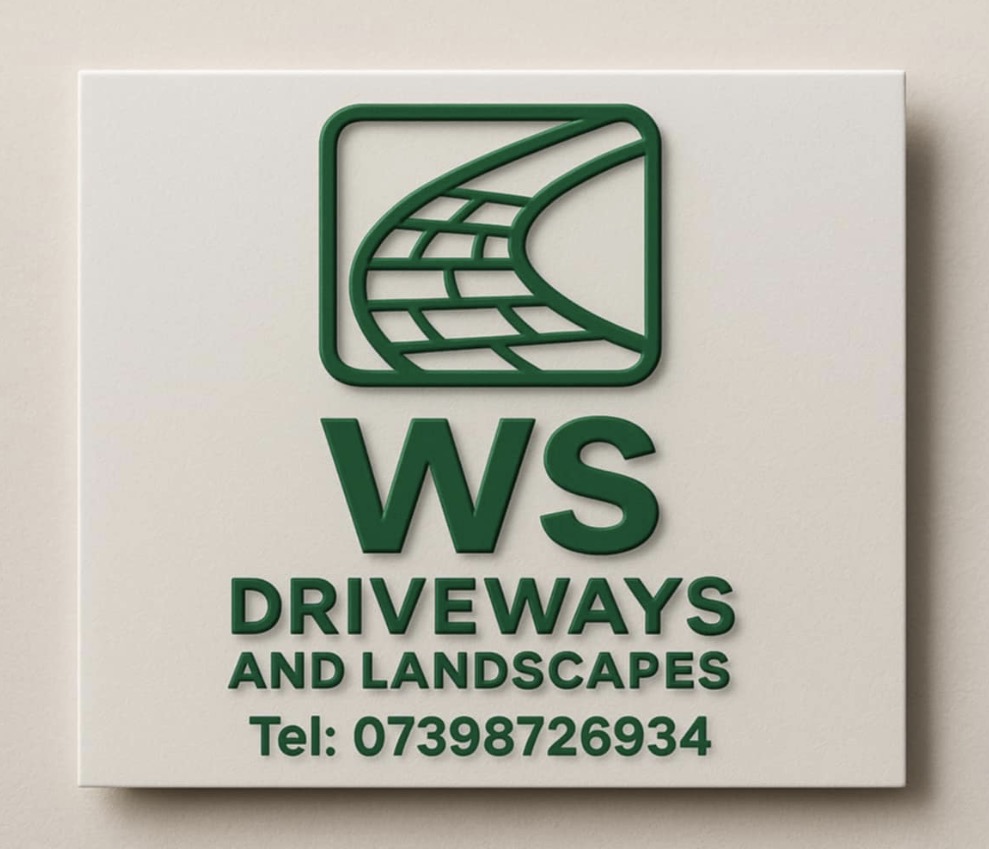 WS Driveways and Landscapes official sponsor logo